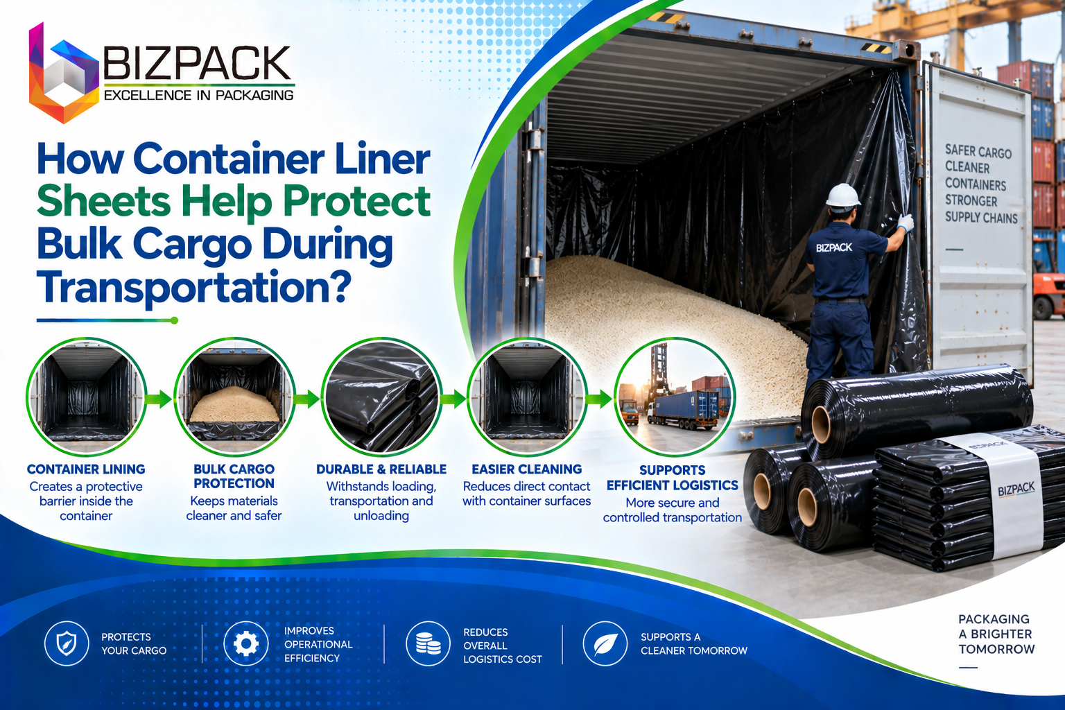 How Container Liner Sheets Help Protect Bulk Cargo During Transportation ?